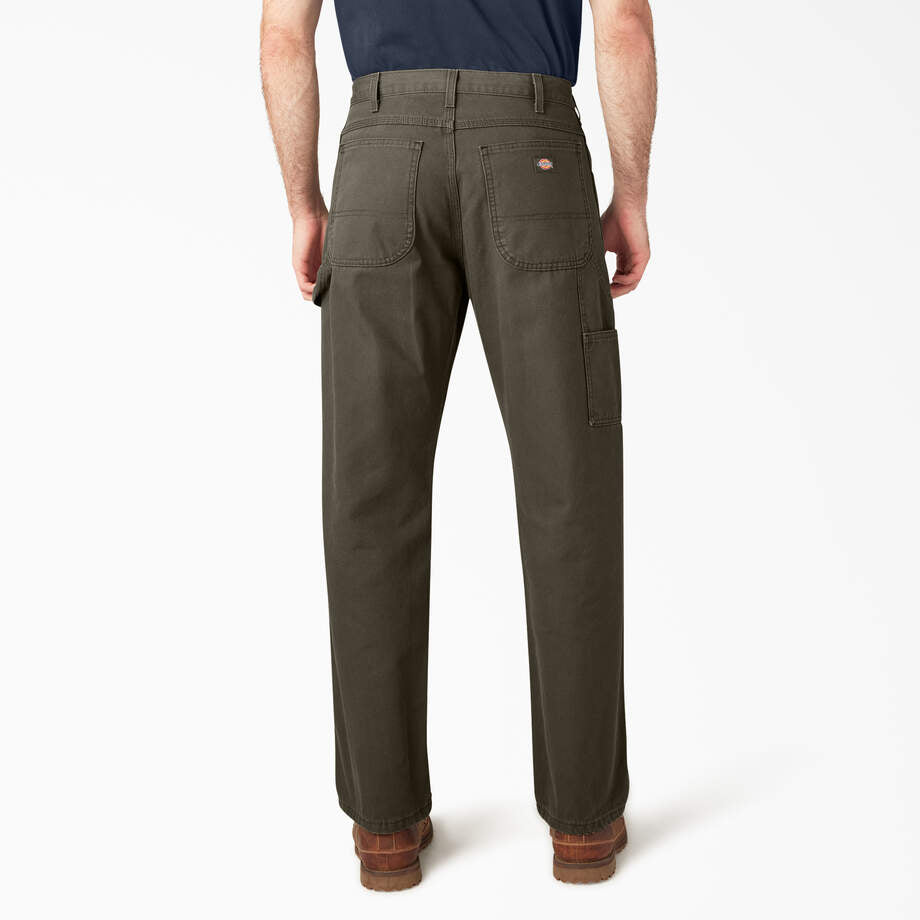 Dickies Duck Utility Jean Relaxed Rinsed Green Moss