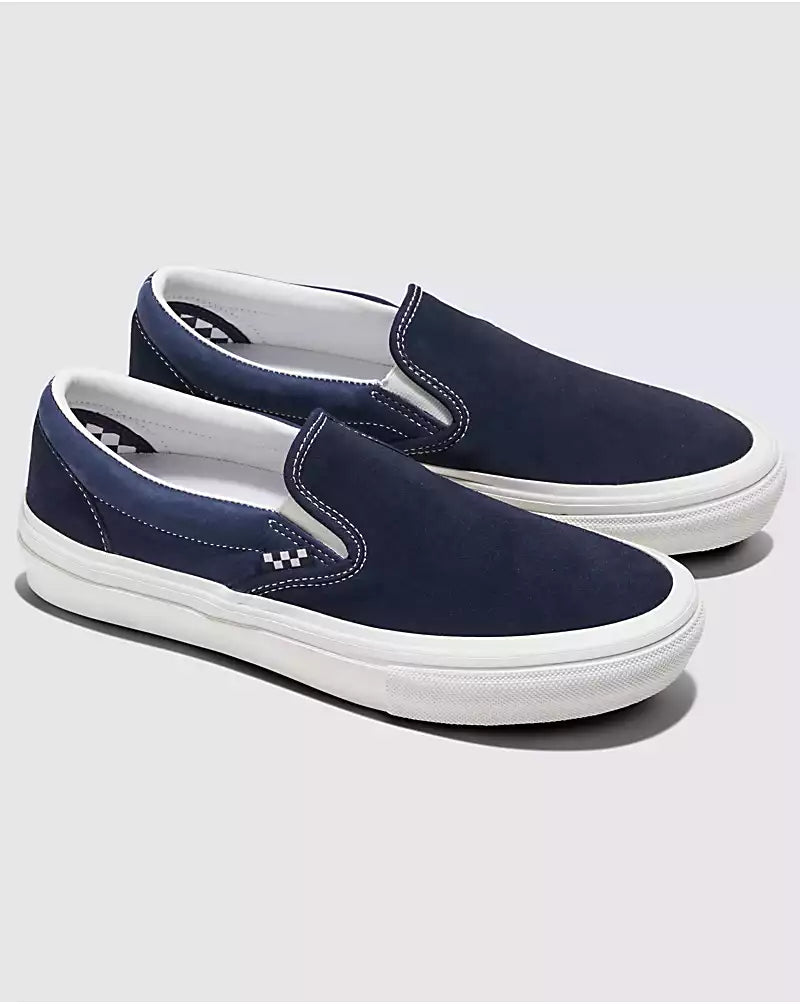 Vans Skate Slip-On Wrapped Deep Navy/Vintage White – Cheapskates