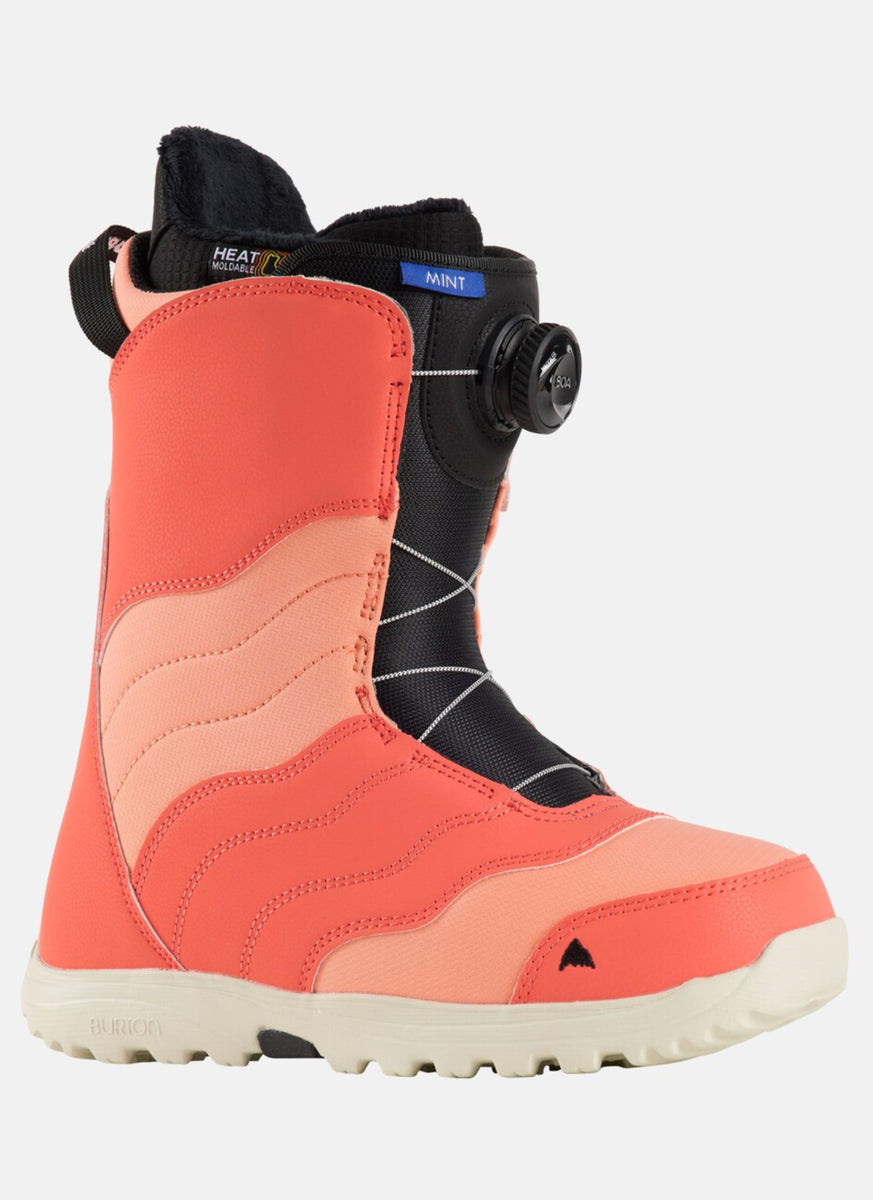 burton brown mint snowboard boot WM Boa Boots Cheapskates Burton Mint snowboard boots