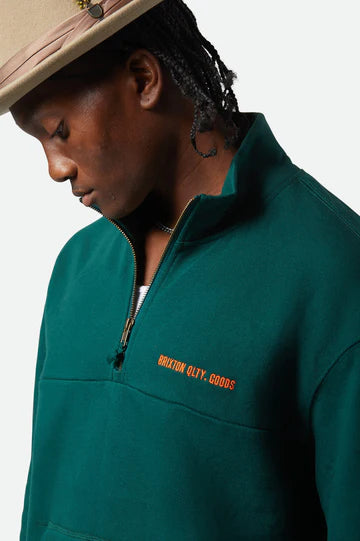Brixton Embroidered Heavy Weight Hoody