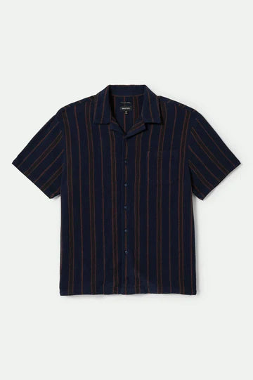 Brixton Bunker Waffle Stripe SS