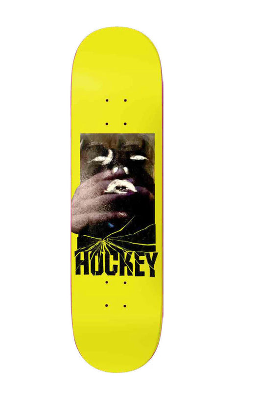 Hockey Mac Yellow Skate Deck **comes w free sheet of grip**