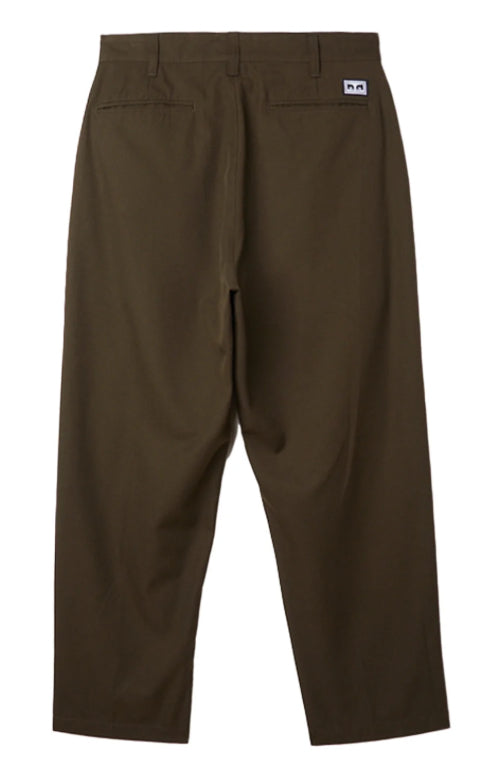 Obey Fubar Pleated Pant Rosin