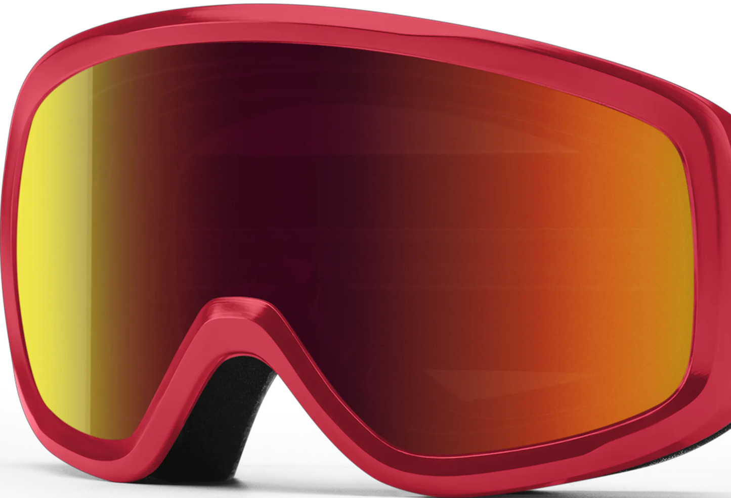 Smith Snowday Goggle Crimson Swirled