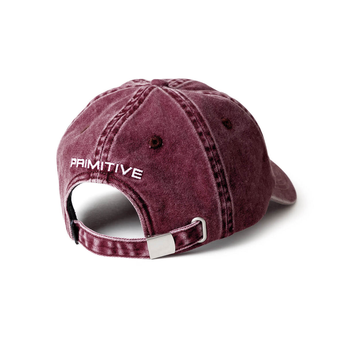 Primitive Rosey SnapBack Over Dyed Burgundy
