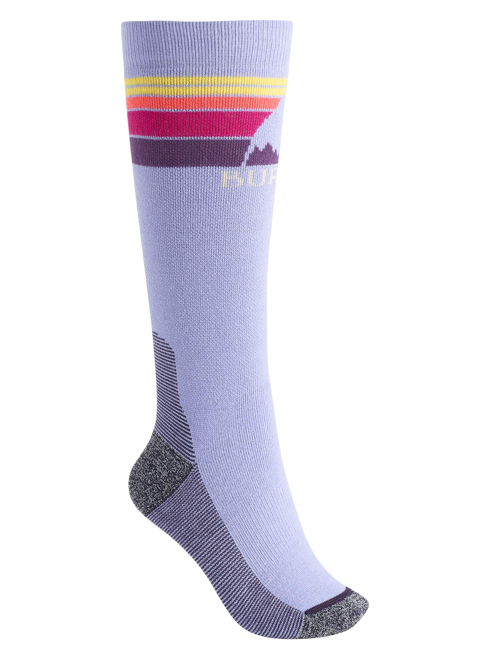 BURTON WOMENS EMBLEM MIDWEIGHT SOCK ASTER PURPLE Cheapskates