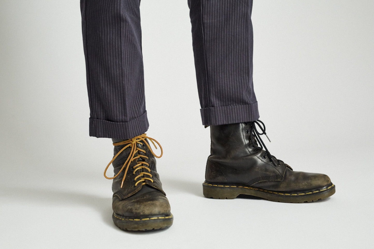 BRIXTON REGENT TAPERED TROUSER PANT NAVY/STRIPE