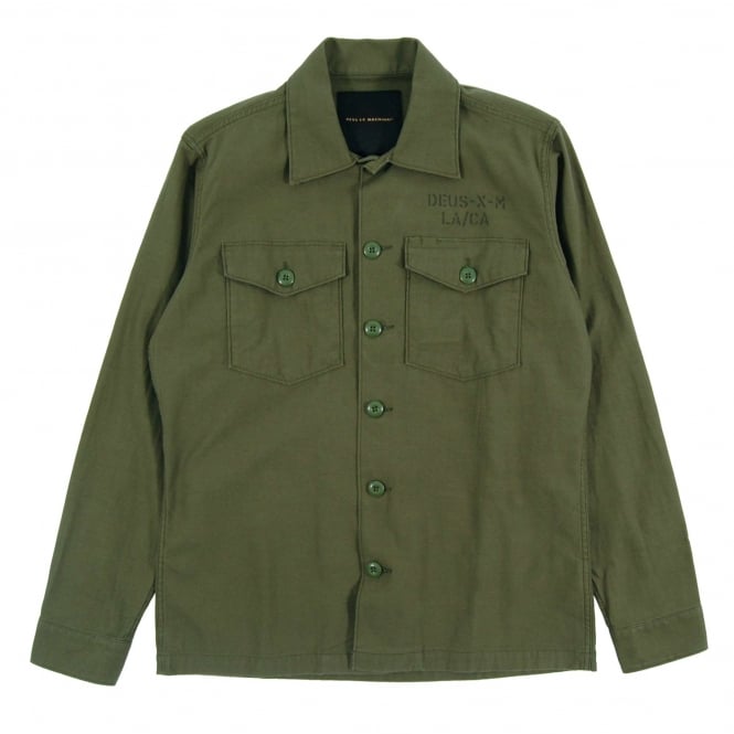 DEUS MONTY OVERSHIRT PINE