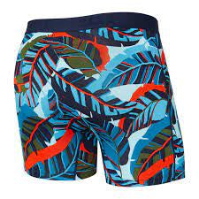 Saxx Vibe Boxer Brief Blue Pop Jungle