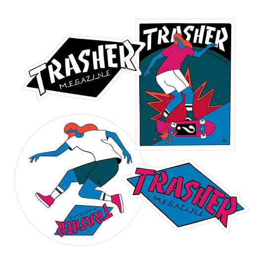 Thrasher Sticker Pack **By Parra*