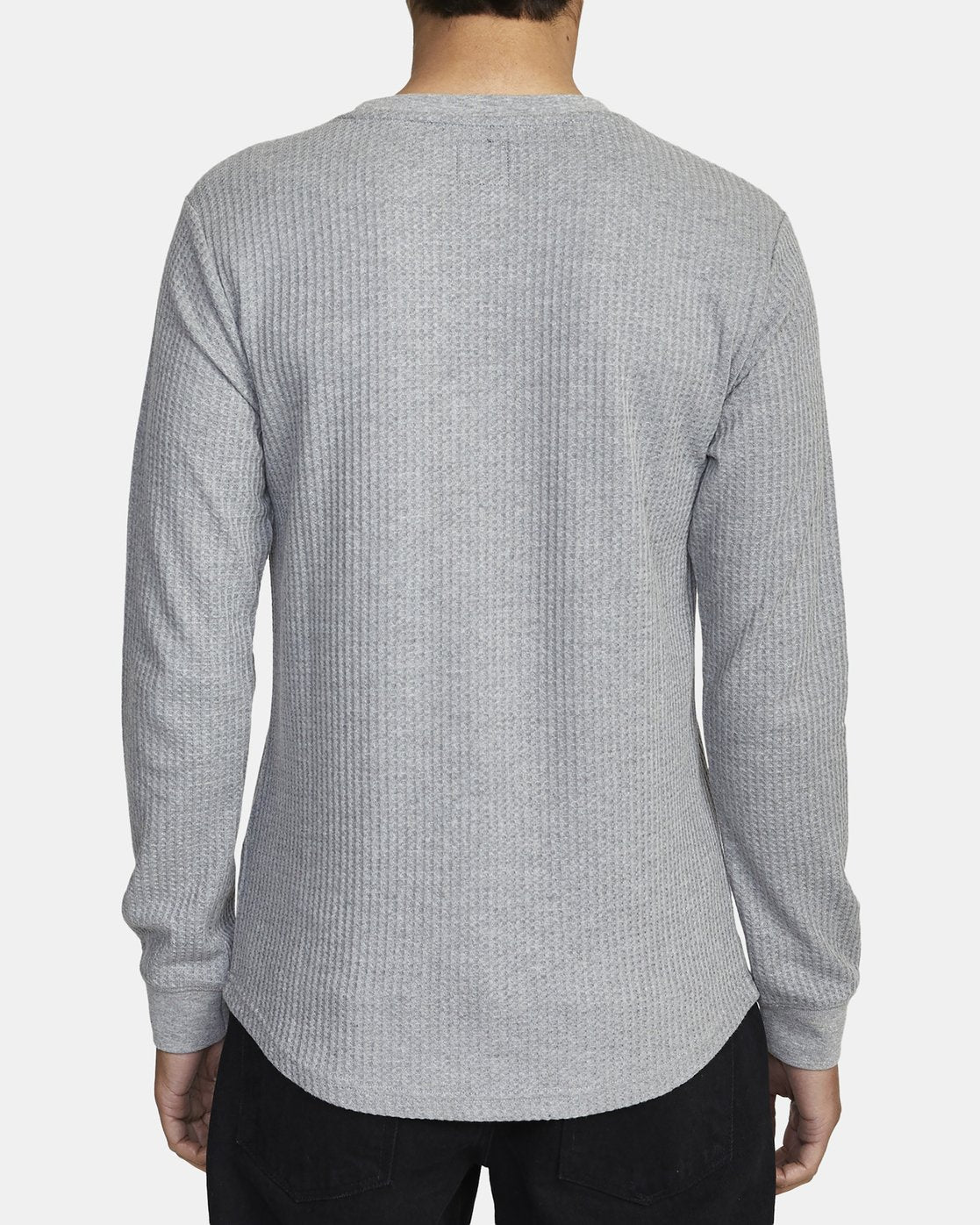 RVCA DAY SHIFT THERMAL LS GREY NOISE