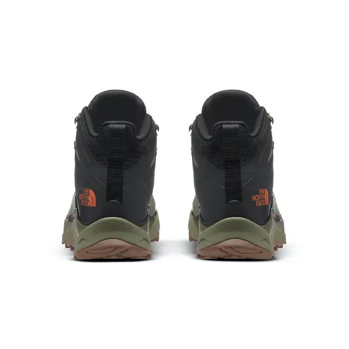 THE NORTH FACE VECTIV EXPLORIS MID FUTURELIGHT Military Olive Cloud Camo Wash Print - TNF Black