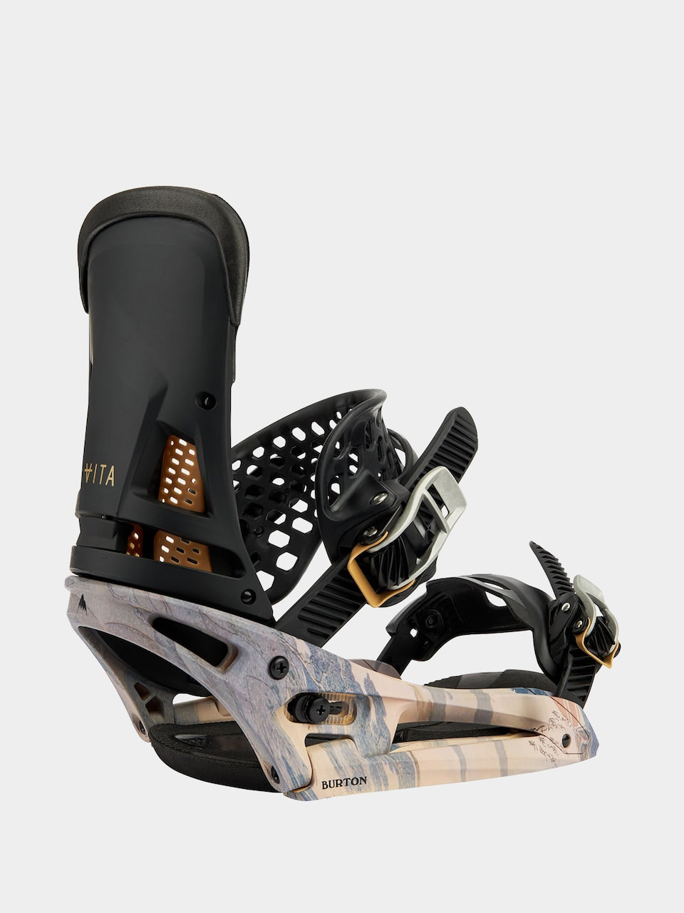 BURTON MALAVITA EST BINDING DARK GRAY/PRINT