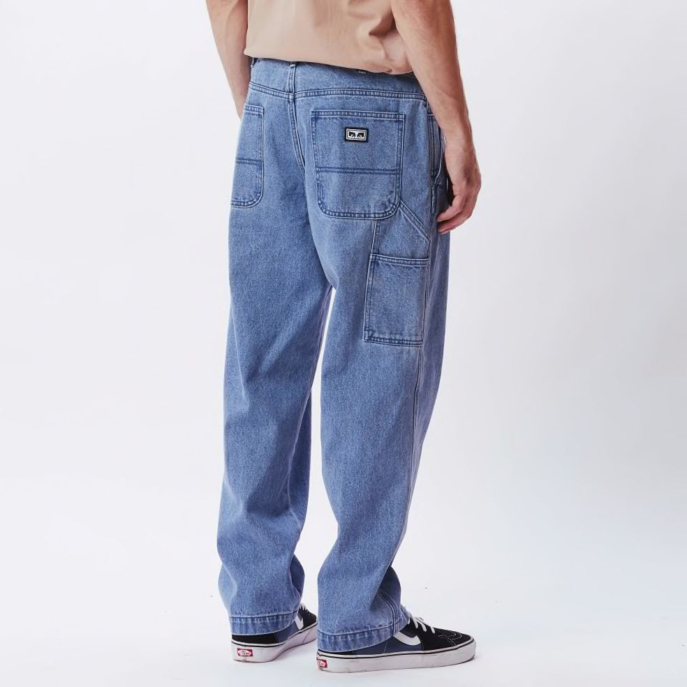 Obey Hardwork Carpenter Denim Light Indigo