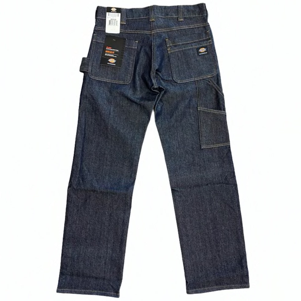 DICKIES SKATEBOARDING DENIM UTILITY PANT RINSED INDIGO BLUE