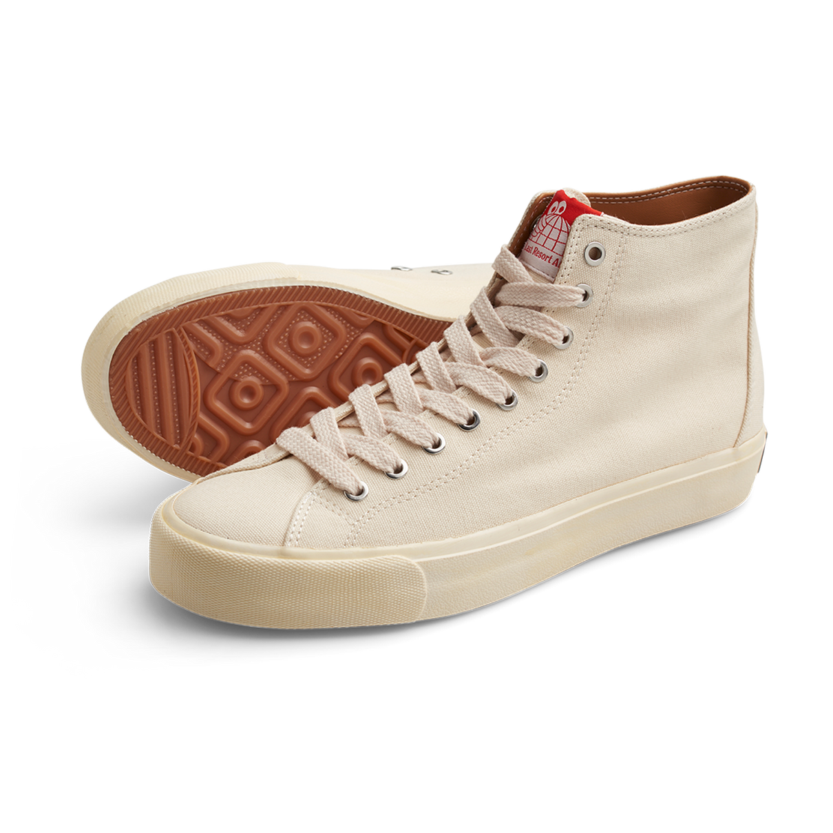 Last Resort AB VM003 Canvas Hi White/White