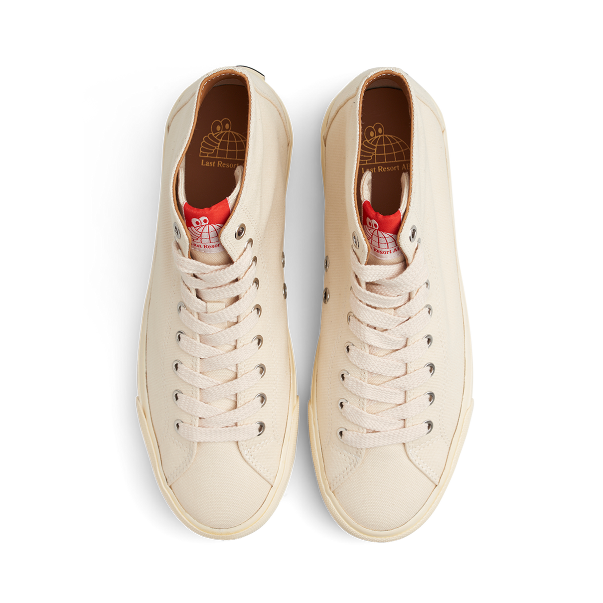 Last Resort AB VM003 Canvas Hi White/White