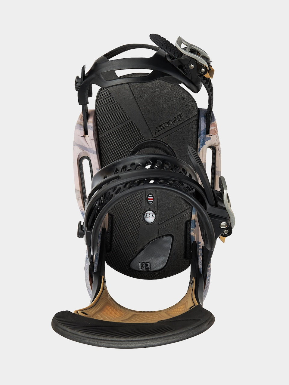 BURTON MALAVITA EST BINDING DARK GRAY/PRINT