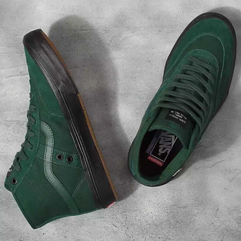 Vans Crockett High Dark Green/Black