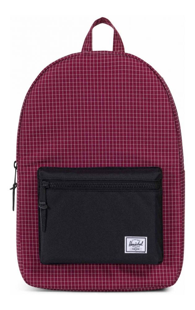 herschel backpack red wine HERSCHEL STLMNT WINDSOR WINE GRID – Cheapskates
