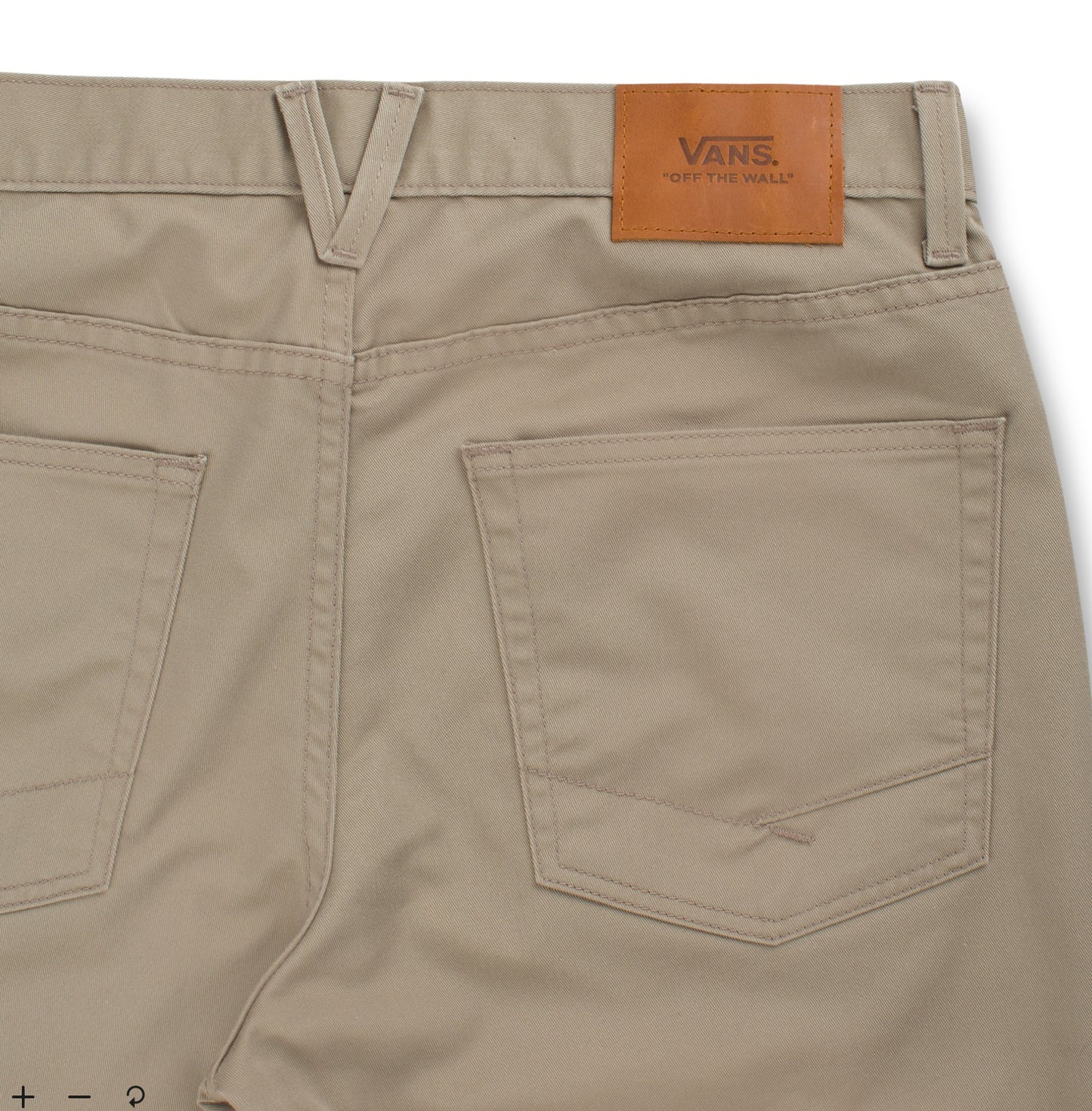 VANS AVE 5 POCKET SLIM STRAIGHT TWILL PANT DESERT TAUPE