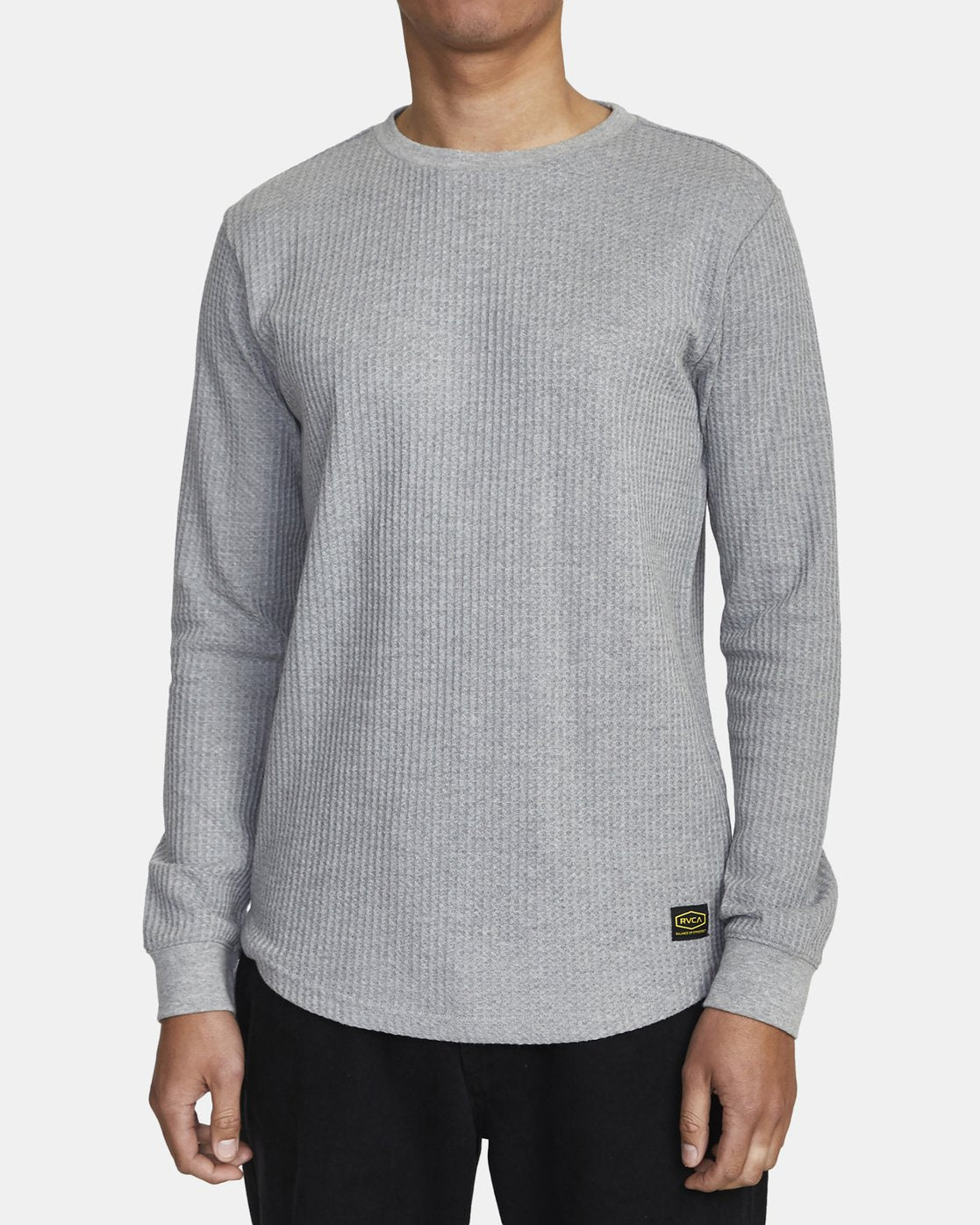 RVCA DAY SHIFT THERMAL LS GREY NOISE