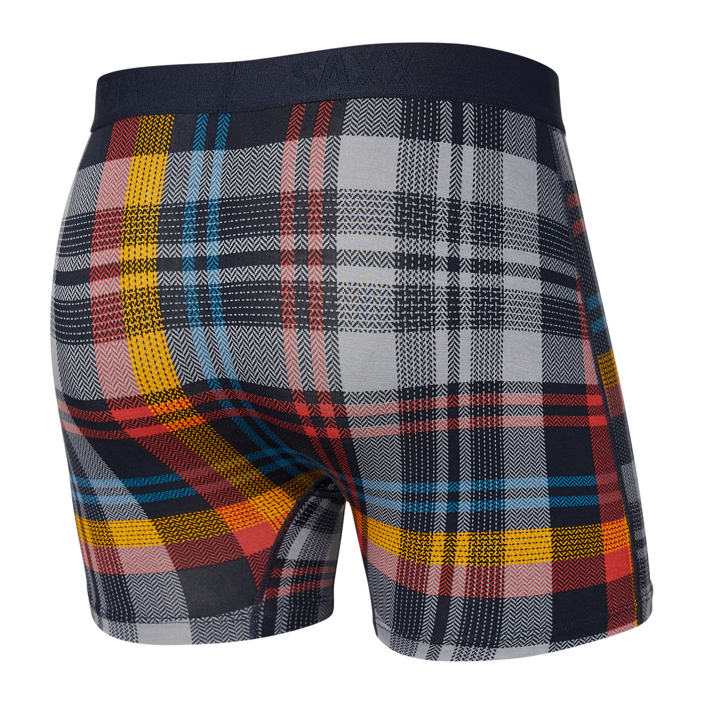 SAXX Ultra Boxer Brief Fly Free Fall Multi Plaid