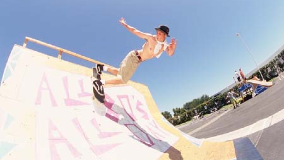 Skateboarding