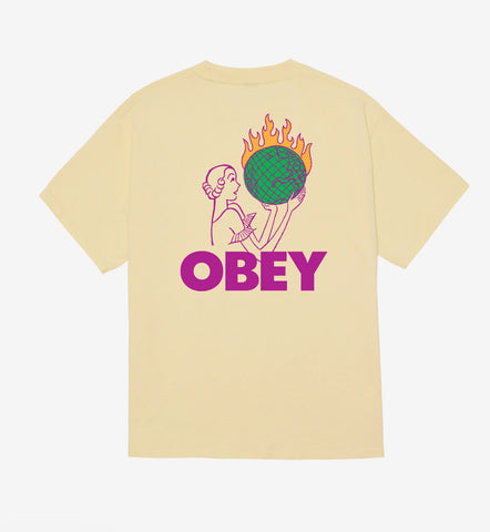 Obey World in Flames Tee