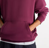 New Balance Numeric French Terry Hoody Mulled Wine
