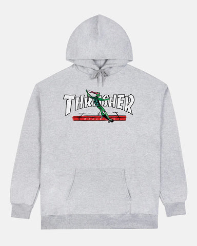 Thrasher Red Curb By LSD Worldpeace Hoodie