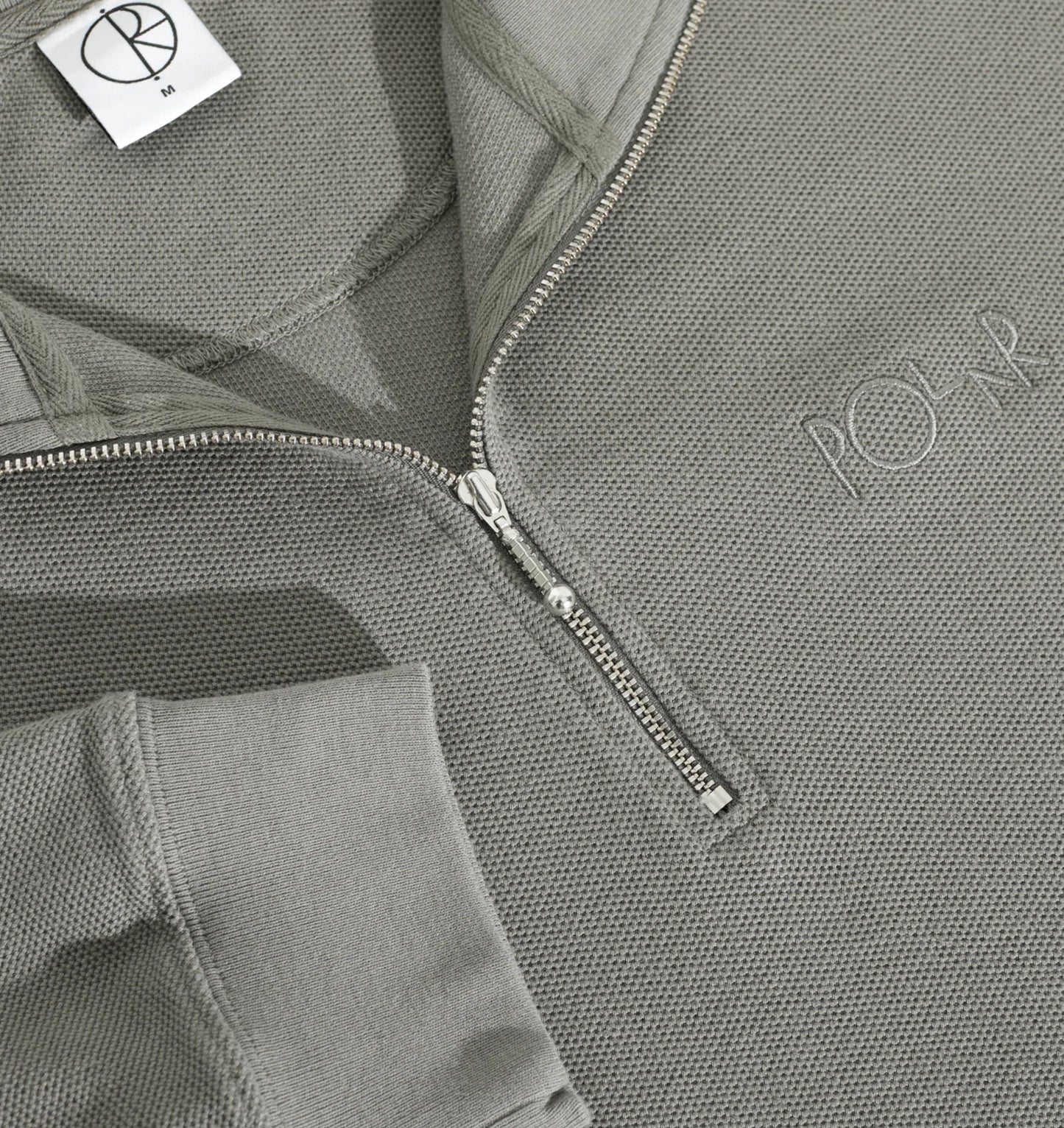 Polar Half Zip Pique LS Pullover