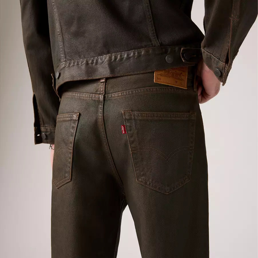 Levi’s 568 Loose Straight Brown Wood Journal Coated
