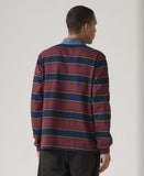 Levi’s Classic LS Rugby Indigo Stripe Tawny Port