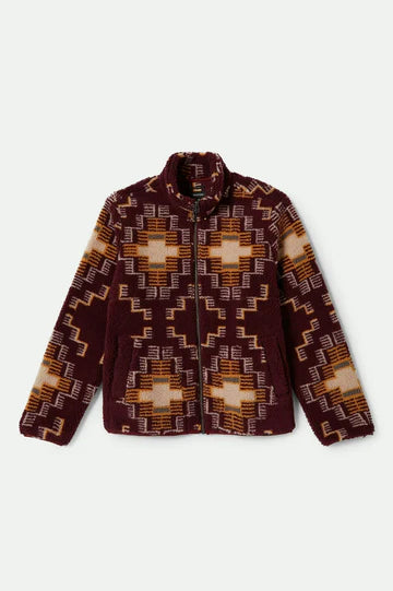 Brixton Arctic Fleece Mock Neck Jacket