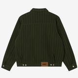 Obey Stripe Zip Up Jacket