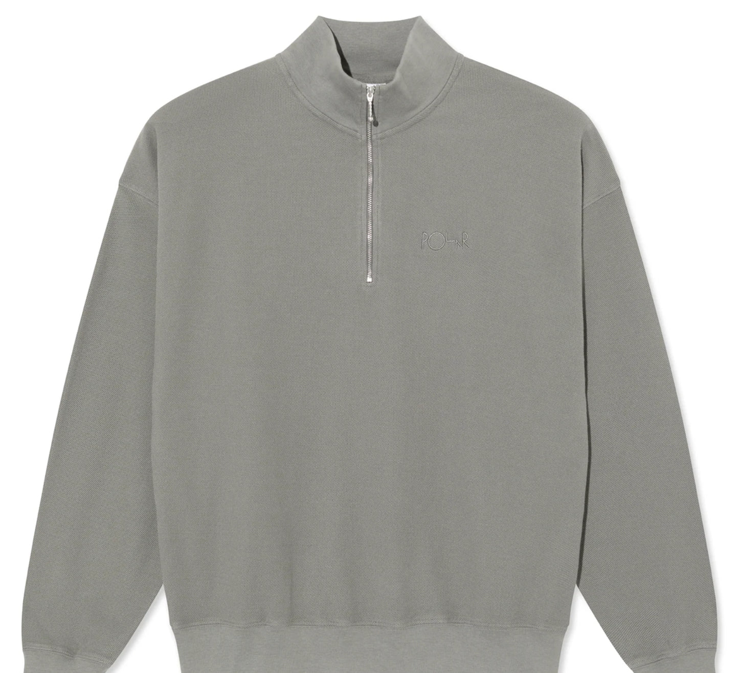 Polar Half Zip Pique LS Pullover