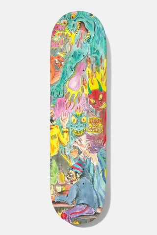 Baker Figgy Here To Stay Deck **comes w free sheet of grip**