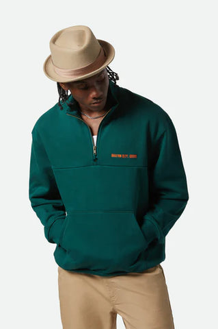 Brixton Embroidered Heavy Weight Hoody