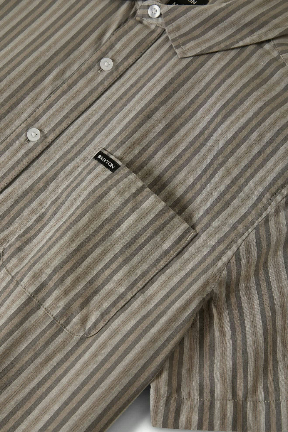 Brixton Charter Stripe SS Woven