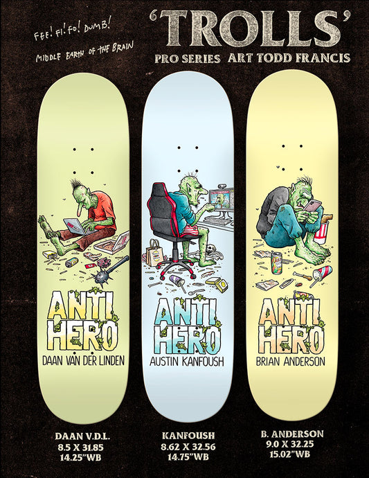 Anti Hero Kanroush Trolls Deck
