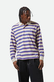 Brixton Vintage Stripe LS Polo