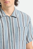 Brixton The Dexter Textured Stripe SS