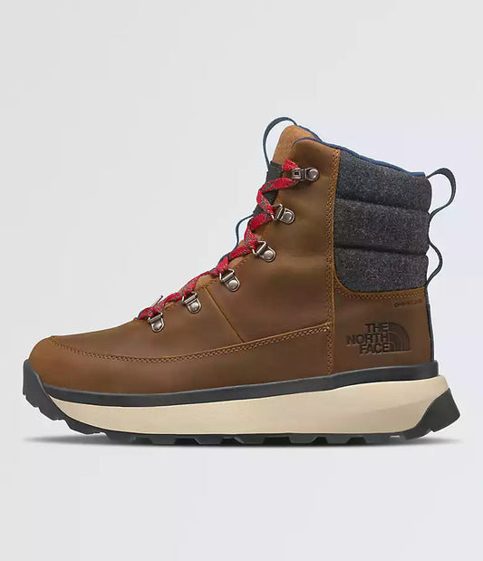 The North Face M Bergen Leather Timber Tan/TNF Red