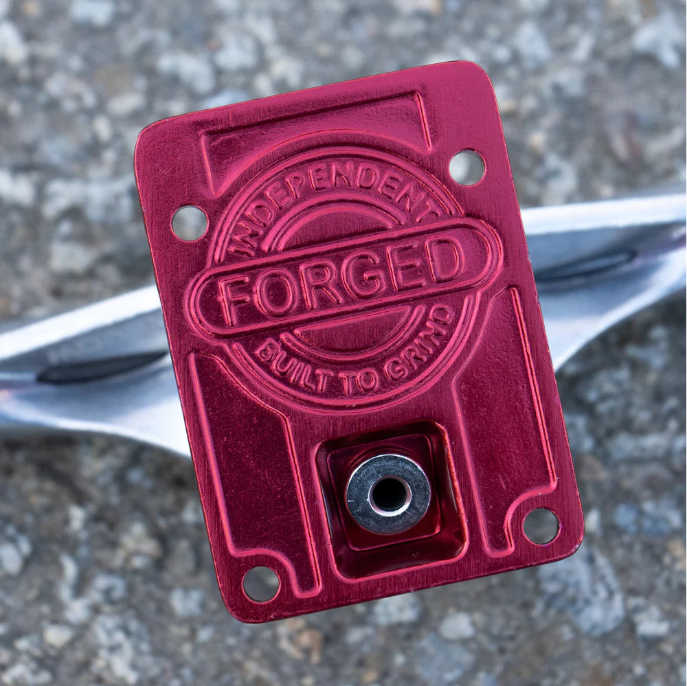 Independent Stage 11 Forged Hollow BTG Summit Silver Ano Red