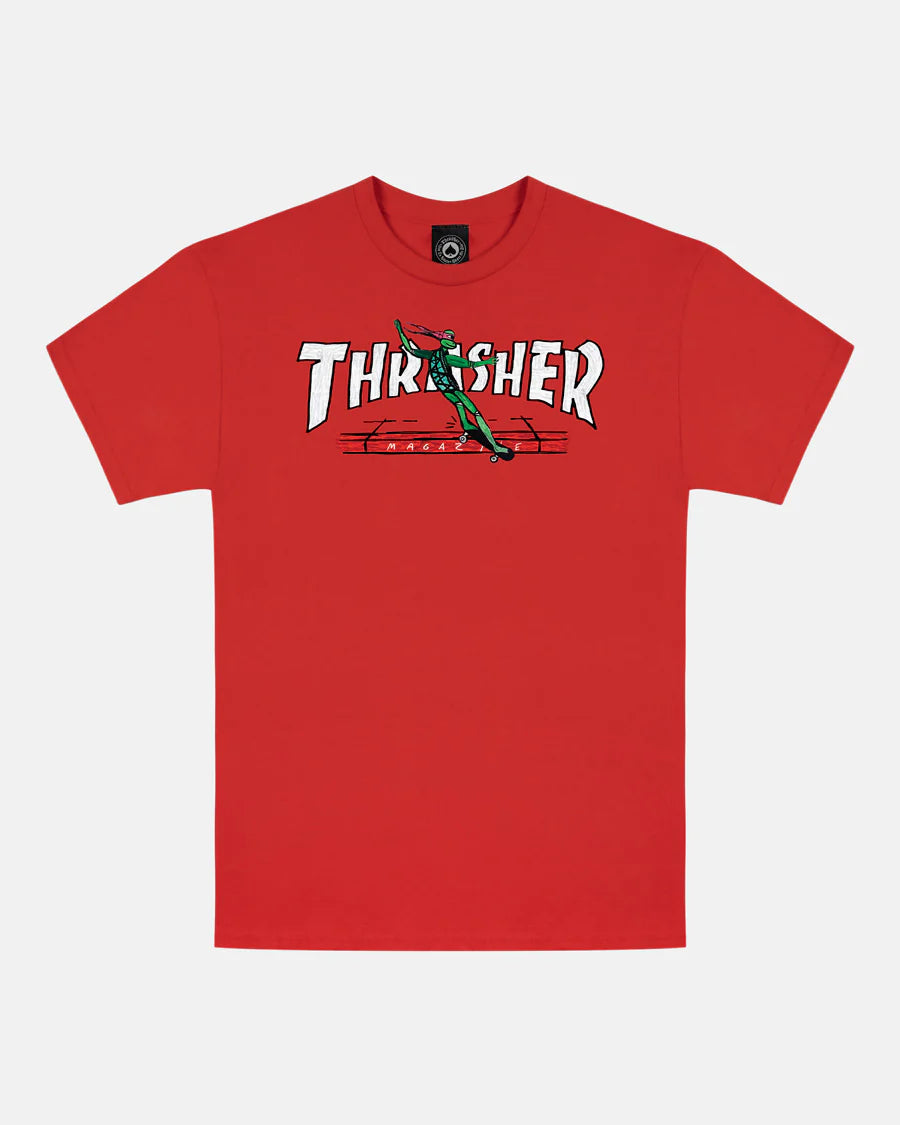 Thrasher Red Curb By LSD Worldpeace