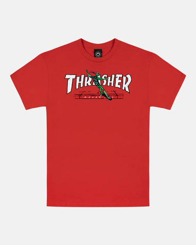 Thrasher Red Curb By LSD Worldpeace
