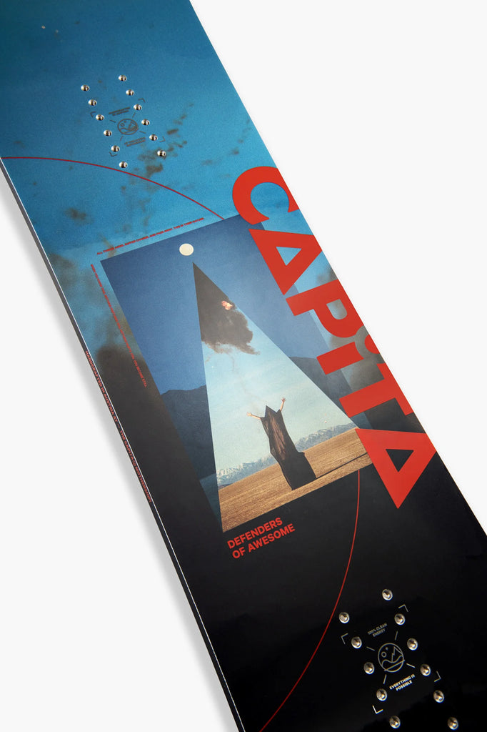 capita doa snowboard for sale Super D.O.A it stays grounded on groomers and can soar in the park CAPiTA Defenders of Awesome Snowboard,