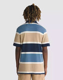 Vans Halicrest Stripe Polo Dress Blues/Copper Blue