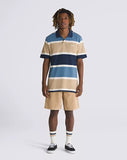 Vans Halicrest Stripe Polo Dress Blues/Copper Blue